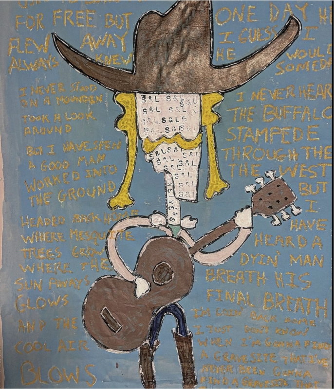 The Cowboy by artist Scott Leopold